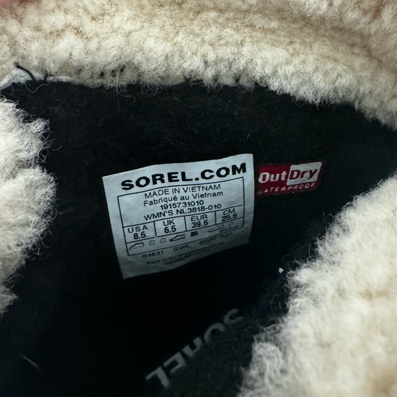 Women’s Sorel Waterproof Winter Boot Size 8.5 - Picture 5 of 6